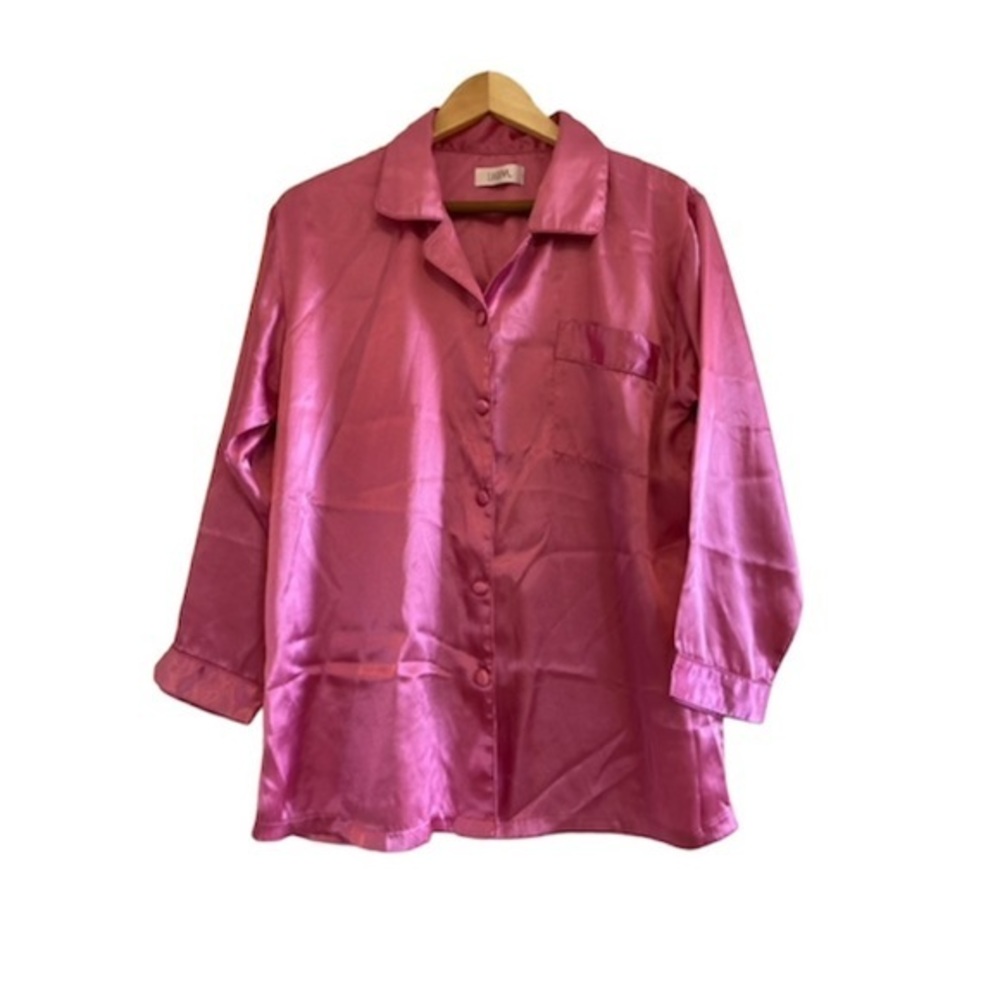 5 for $25‎ ❄️ Pink Satin Pajama Top